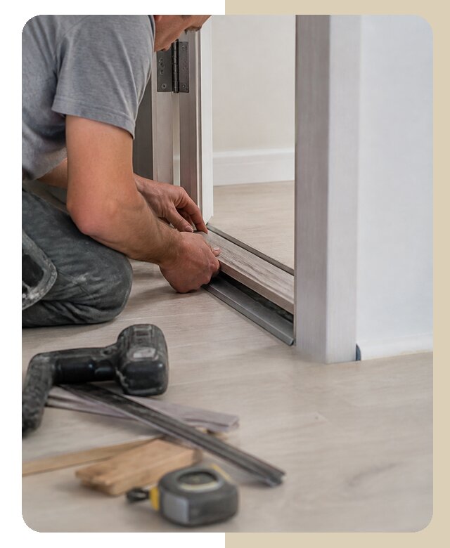 Установка порога межкомнатной двери в Рыбинске от 2602 р. | ДвериЛегко-Рбн