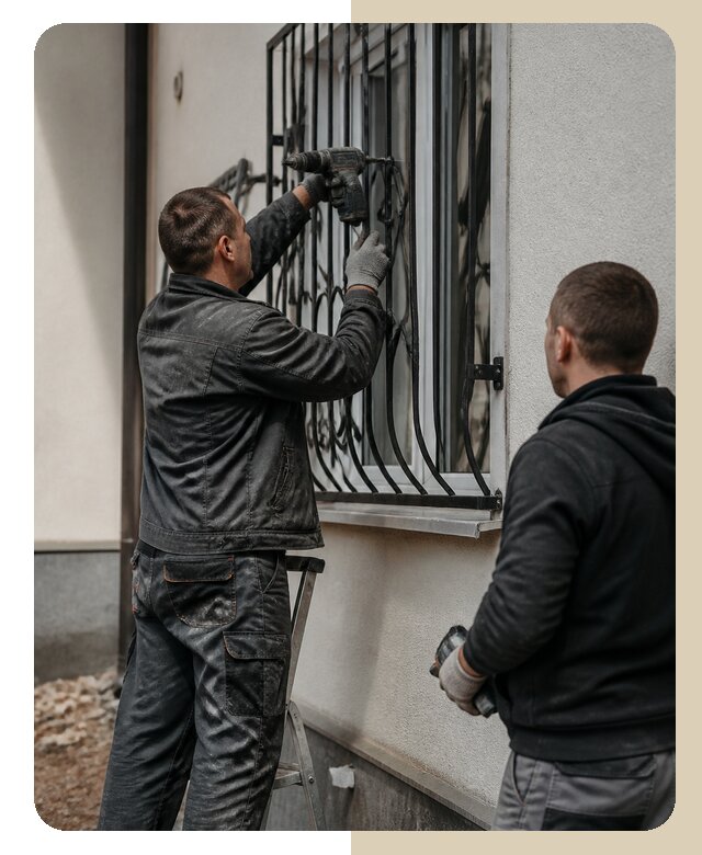 Установка наружных решеток в Рыбинске от 5100 р. | ДвериЛегко-Рбн